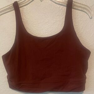 Nike Yoga Dri-Fit Brown Sports Bra